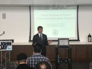 Craig Gundry John Jay College School Security Summit